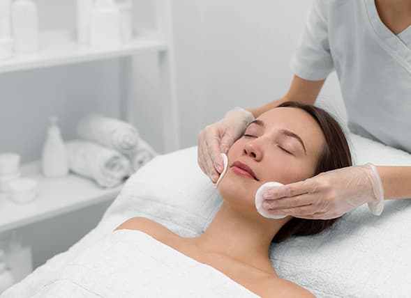 Oxigenación facial en centro de estética de Vigo